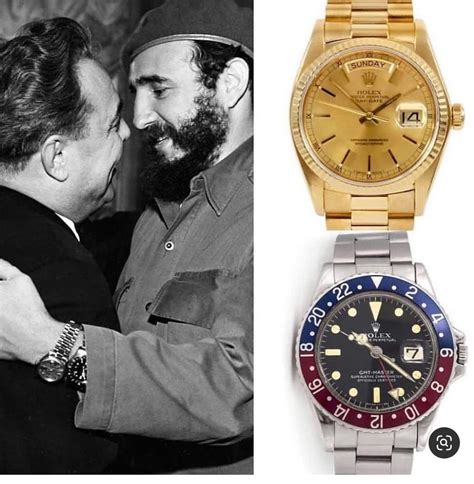 fidel castro 2 rolex|Does anyone know why Castro wore two Rolexs on .